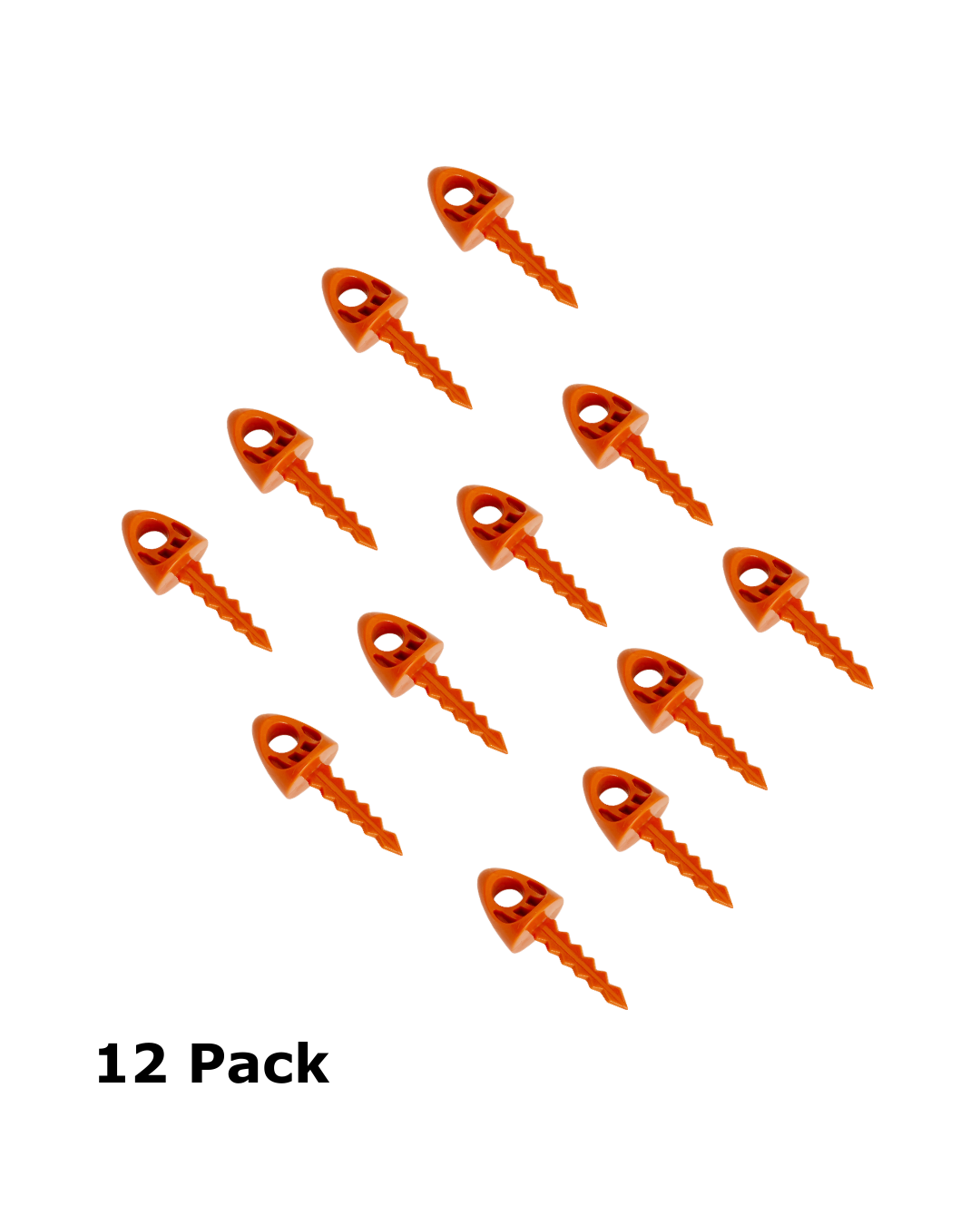 1-Inch 12-Pack of TargetTacks® Original Orange