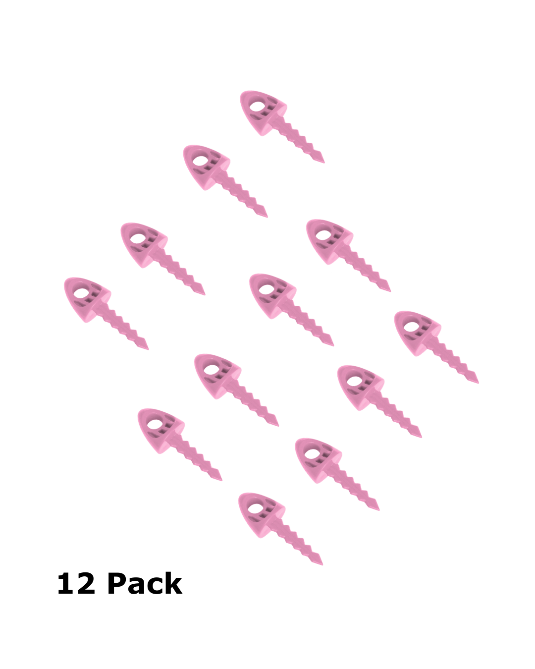 1-Inch 12-Pack of TargetTacks® Pink