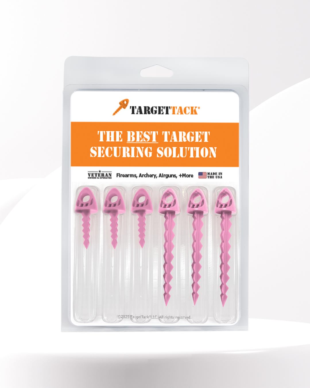 1-Inch and 3-Inch Variety 12-Pack of TargetTacks® Pink