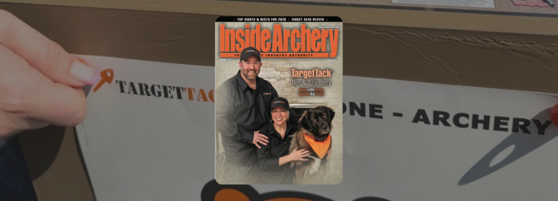 TargetTack® Featured on the Cover of InsideArchery