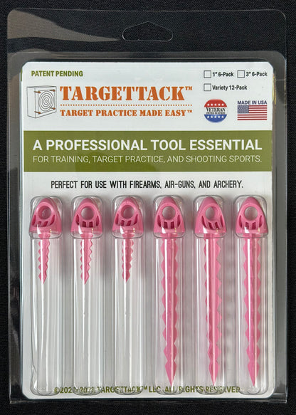 1-Inch and 3-Inch Variety 12-Pack of TargetTacks® Pink