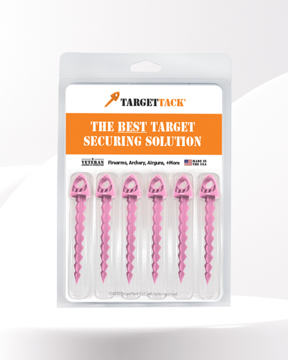 3-Inch 12-Pack of TargetTacks®  Pink