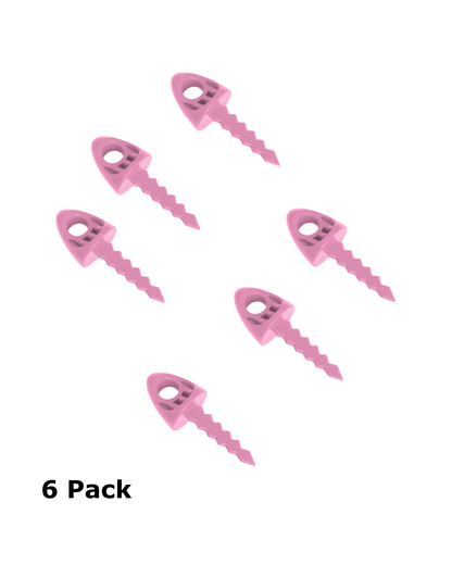 1-Inch 6-Pack of TargetTacks® Pink