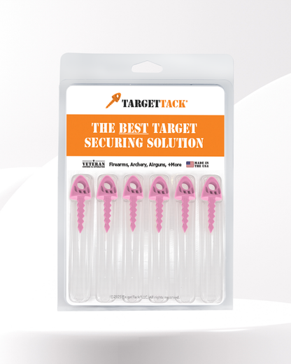 1-Inch 6-Pack of TargetTacks® Pink